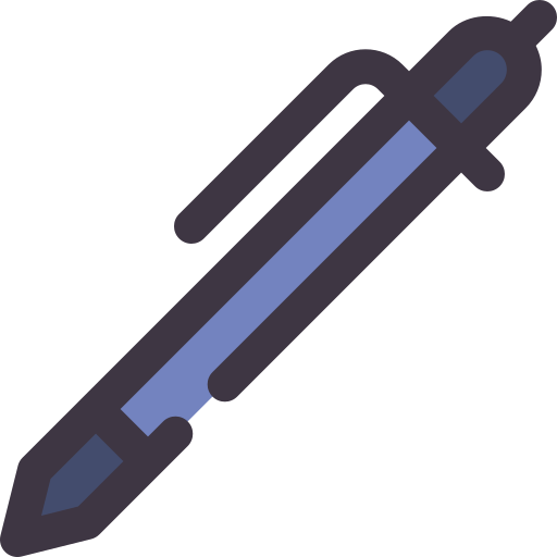 długopis Generic Color Omission ikona