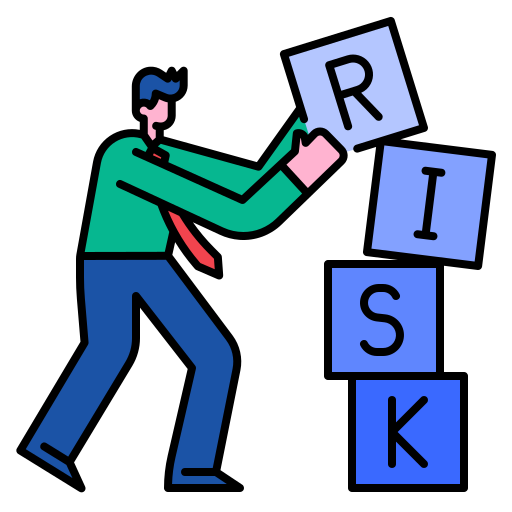 Risk Generic Outline Color icon