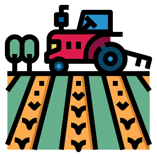rolnictwo PongsakornRed Lineal Color ikona