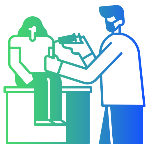 vaccination Generic Flat Gradient Icône