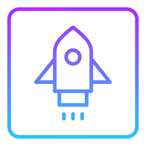 Rocket Generic Gradient icon