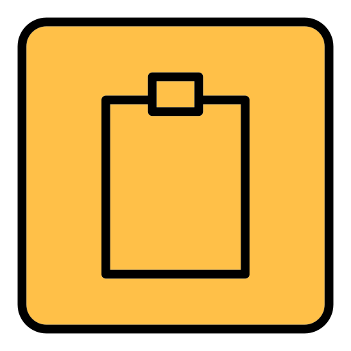 zwischenablage Generic Outline Color icon