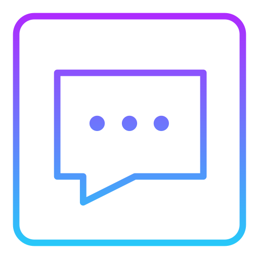 Bubble chat Generic Gradient icon