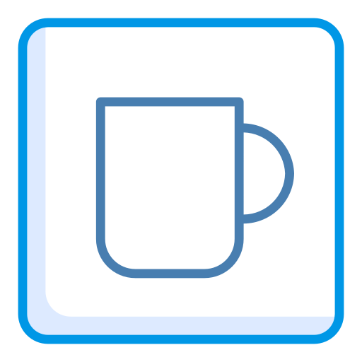 Mug Generic Blue icon