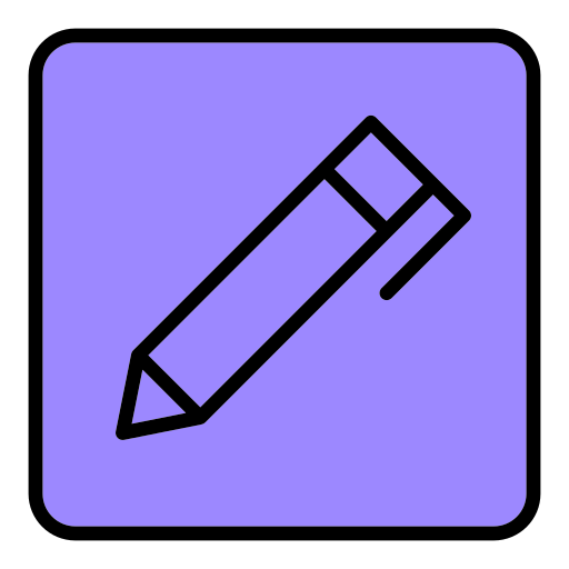 펜 Generic Outline Color icon