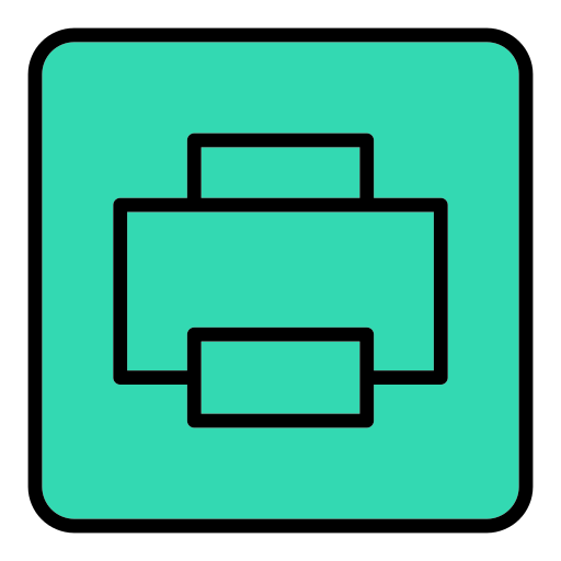 プリンター Generic Outline Color icon