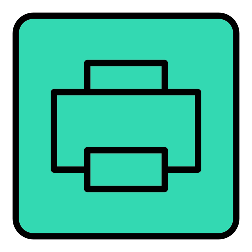 drucker Generic Outline Color icon