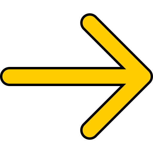 flecha correcta Generic Thin Outline Color icono