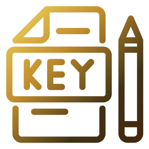 Key Generic Gradient icon