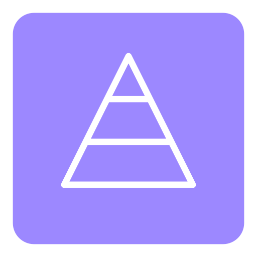 ピラミッドチャート Generic Flat icon