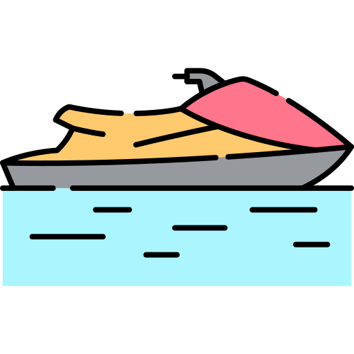 skuter morski Generic Outline Color ikona