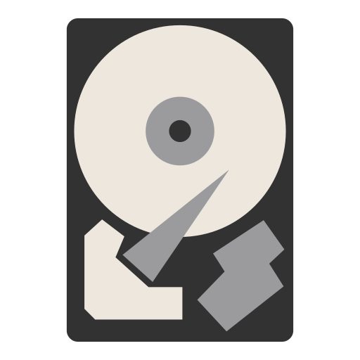 disco rigido Generic Flat icona