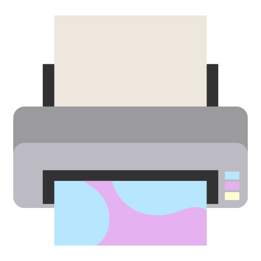impressora Generic Flat Ícone