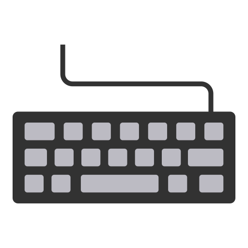 teclado Generic Flat Ícone