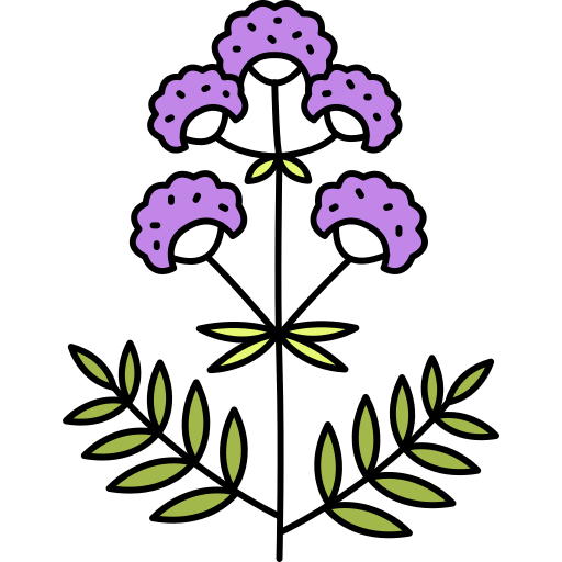 kwiat Generic Outline Color ikona