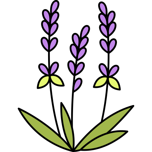 lavendel Generic Outline Color icon