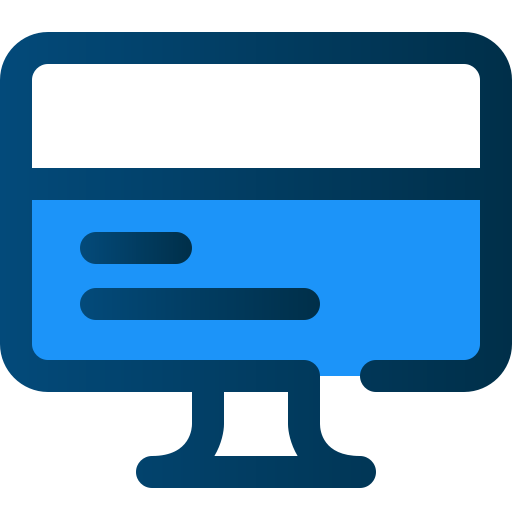 computadora Generic Blue icono