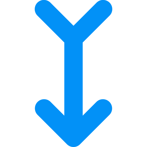 Down arrow Generic Flat icon