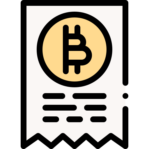 bitcoin Detailed Rounded Lineal color icono
