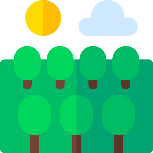 tropikalny Basic Rounded Flat ikona