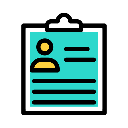 List Vector Stall Lineal Color icon