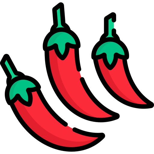 czerwona papryczka chilli Special Lineal color ikona
