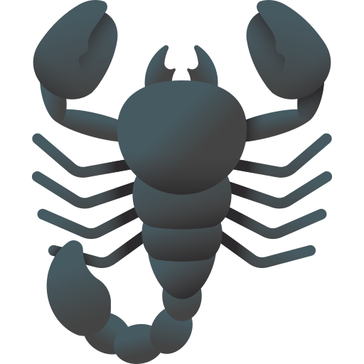 scorpion 3D Color Icône
