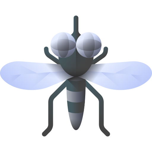 mosquito 3D Color icono