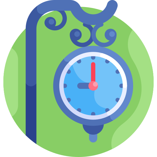 時計 Detailed Flat Circular Flat icon