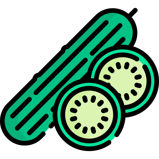 pepino Special Lineal color icono
