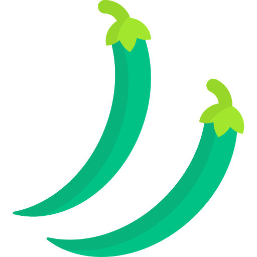 Green chili pepper Special Flat icon