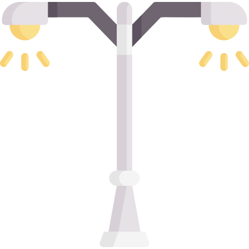 Street light Special Flat icon