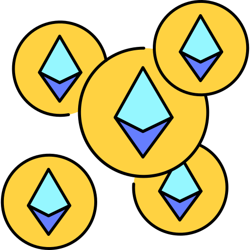 Coins Generic Outline Color icon