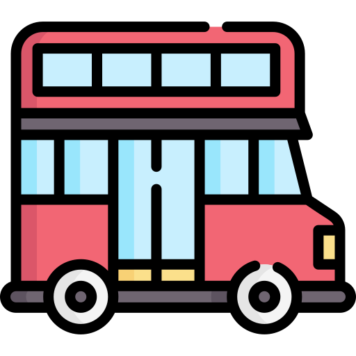 doppeldecker-bus Special Lineal color icon