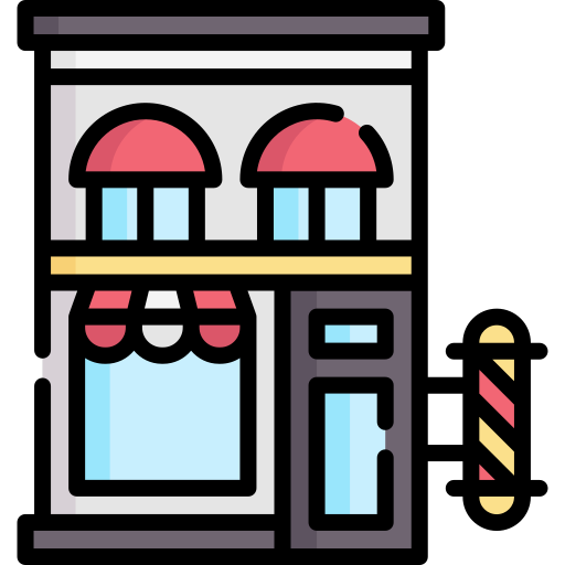 Barber shop Special Lineal color icon