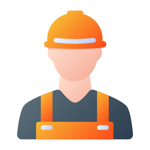 Construction worker Generic Flat Gradient icon