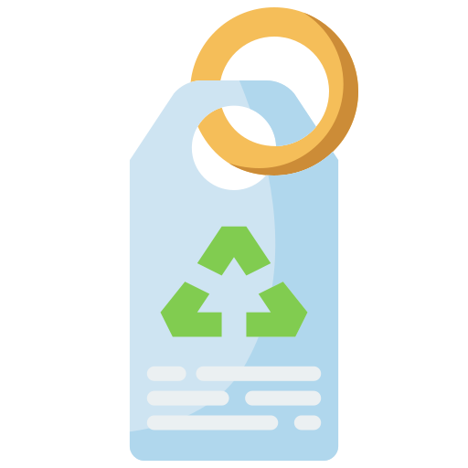 Eco tag Generic Flat icon