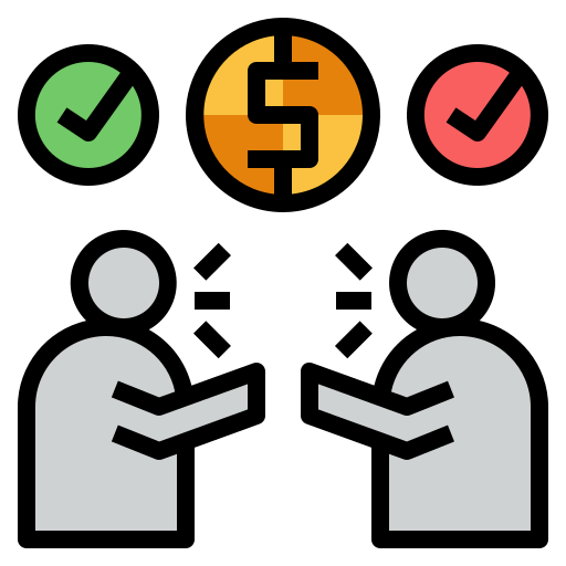 Bargaining Generic Outline Color icon