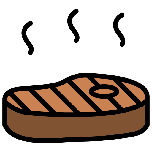steak Generic Outline Color icon