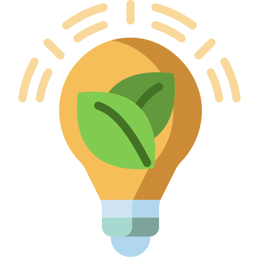 Eco bulb Generic Flat icon