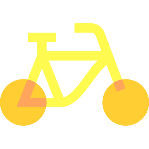 vélo Basic Sheer Flat Icône