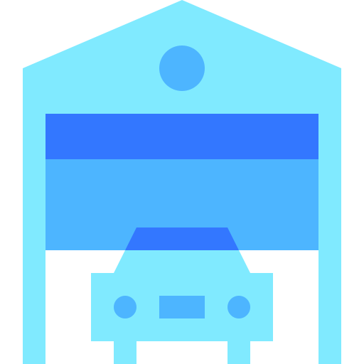 garaż Basic Sheer Flat ikona