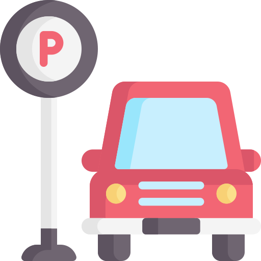 Car parking Special Flat icon