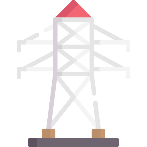 torre de energía Special Flat icono