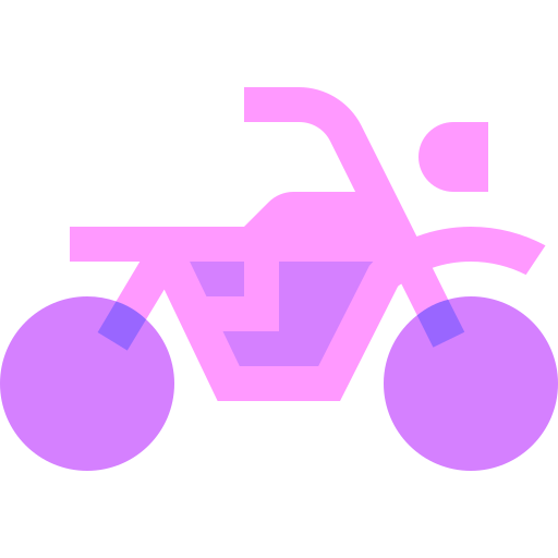Motorbike Basic Sheer Flat icon
