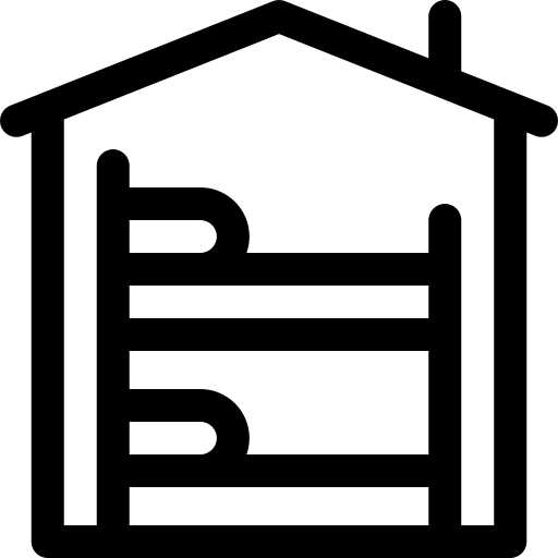 abri Basic Rounded Lineal Icône