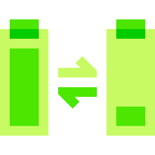 Battery Basic Sheer Flat icon