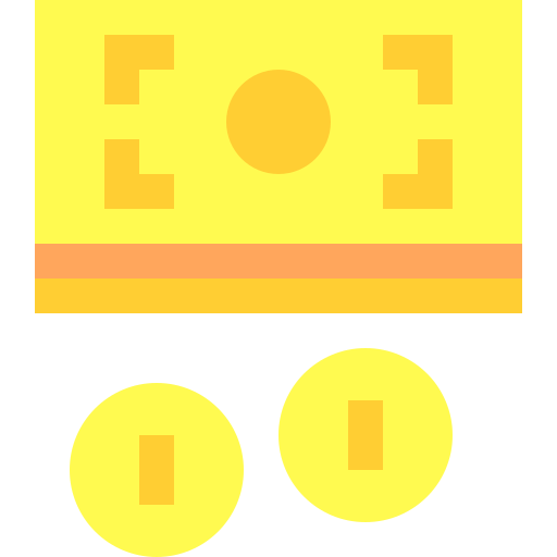 gotówka Basic Sheer Flat ikona