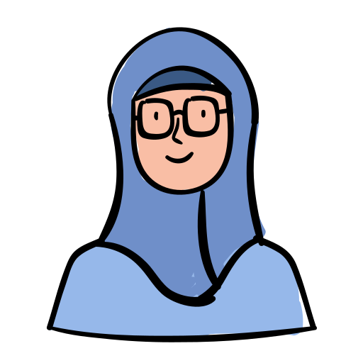 mujer musulmana Generic Hand Drawn Color icono