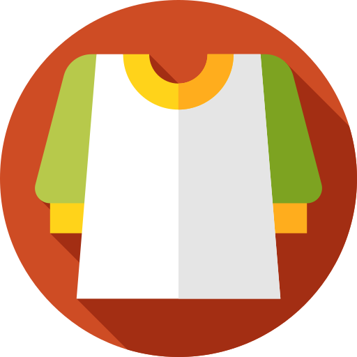 sweatshirt Flat Circular Flat icoon